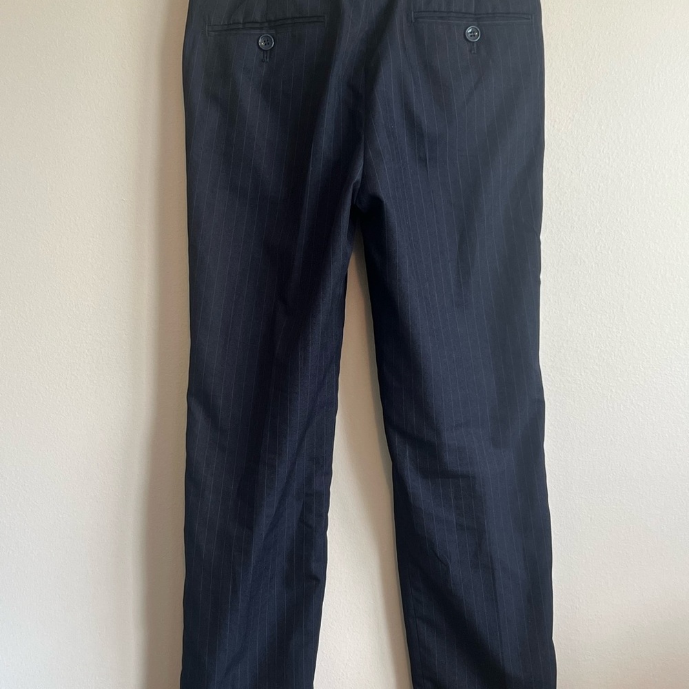 Classic Black Pinstripe Boys Suit size 10 - Picture 8 of 10